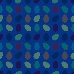 Spring seamless Easter coloured eggs pattern for wrapping paper and notebooks and kids and hobbies and clothes print