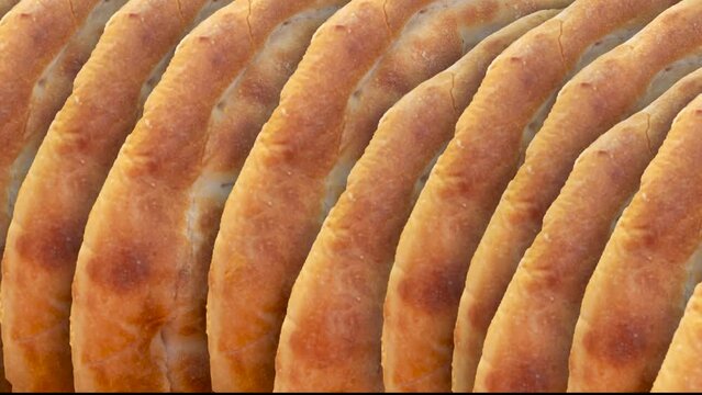 ramadan pita background, close up