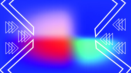 Fototapeta premium Background with arrows white abstract.aFit forSporty bright futuristic horizontal abstract background. 