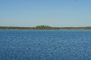 An Evening at Astotin Lake
