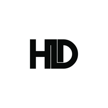 hld letter original monogram logo design