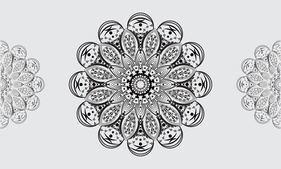 Vector Mandala pattern design