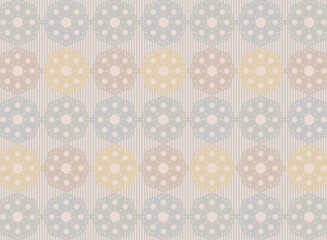 パッチワークレースのシームレスなバターン