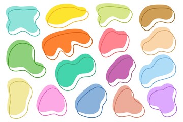 Frame Fluid Color Background