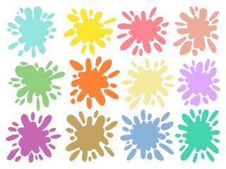 Splatter Abstract Background