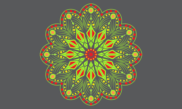Colorful Mandala Design