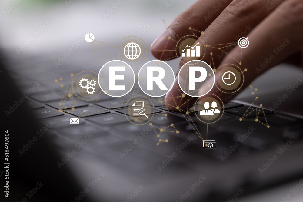Poster enterprise resource planning (erp) is a productivity and efficiency-improving idea examined by an it