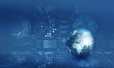 Global communication and technology Image