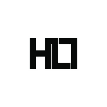hll letter original monogram logo design