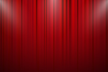 Old Movie ending screen background, the end vintage styled vector illustration.