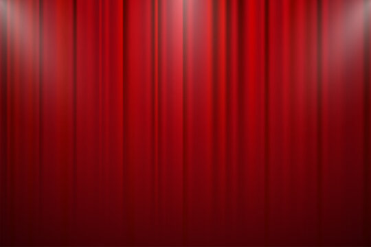 Old Movie ending screen background, the end vintage styled vector illustration.