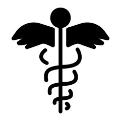 medical symbol glyph icon