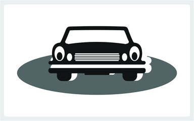 Obraz premium CAR VINTAGE LOGO