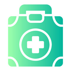 Obraz premium first and kit gradient icon