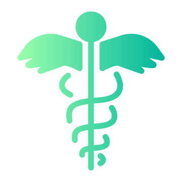 medical symbol gradient icon