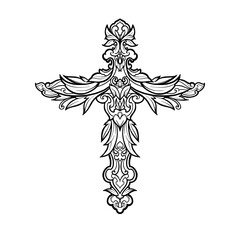 Fototapeta premium Fancy Cross