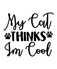 Fototapeta premium CAT SVG DESIGN 
