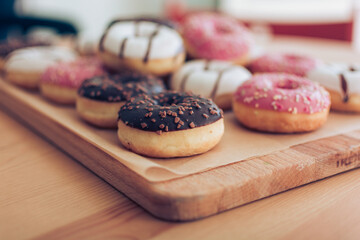 Donuts for the board game night as desserts