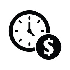 Business productivity icon vector graphic illustration