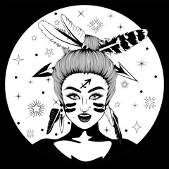Sagittarius girl avatar