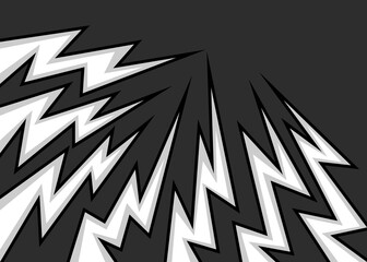 Abstract background with lightning pattern