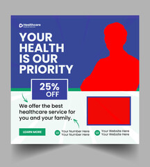 Medical Social Media Post Template