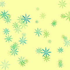 seamless pattern with flowers
