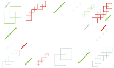 幾何学模様の近代的な背景