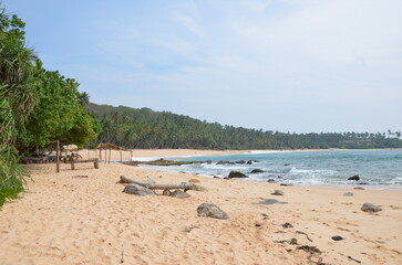 Paradise beach, tropical island
