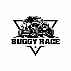 UTV buggy vehicle illustration logo vector © winana