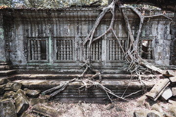 Beng Mealea Temple in Cambodia