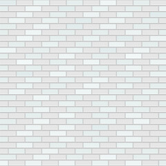 Obraz premium White brick wall and wooden floor. Illustration