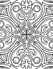 coloring, mandala, zentangle, coloring page, coloring book, flower, pattern, lotus, art, doodle, nature, floral, vector, illustration, seamless, drawing, vintage, plant, leaf, decoration, flowers
