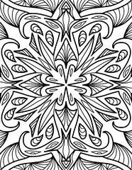 coloring, mandala, zentangle, coloring page, coloring book, flower, pattern, lotus, art, doodle, nature, floral, vector, illustration, seamless, drawing, vintage, plant, leaf, decoration, flowers
