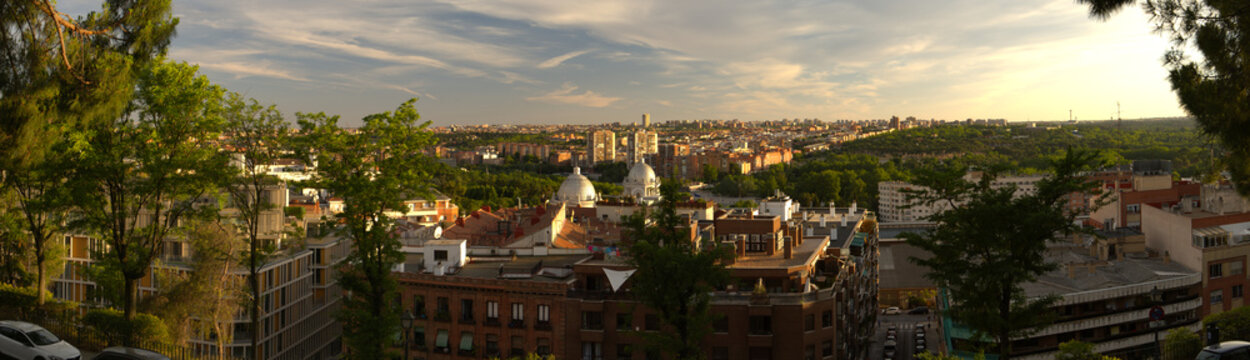 View of the Madrid