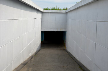an underpass under the road or entering the subway or a train is the fear of all claustrophobics....