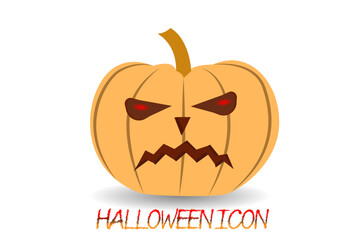 halloween pumpkin head
