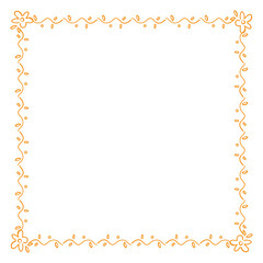 식물 프레임 디자인