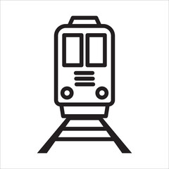 train icon vector design template