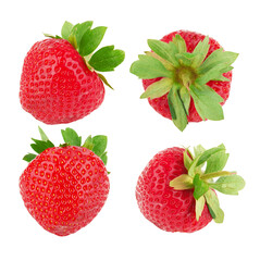 Fresh red strawberries