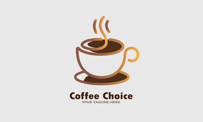 Coffee Choice coffee shop logo template vector illustration sweet coffee logo 