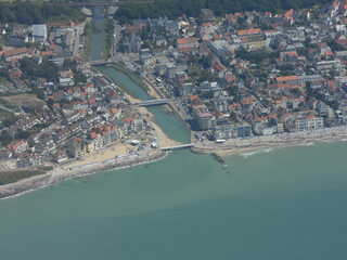 photo aérienne Wimereux