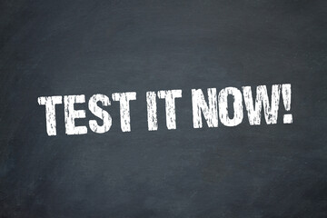 Test it now!