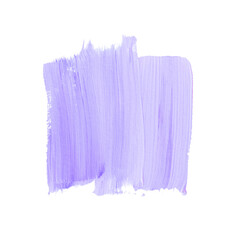 Texture brush stroke paint creative design. Lavender abstract art graphic background. 