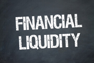 Fototapeta na wymiar Financial liquidity