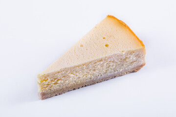 A slice of cheese casserole