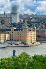 Summertime view of Stockholm, the capital of Sweden, one of the Nordic countries along the Baltic Sea in Scandinavia and its surrounding archipelago. - 516536481