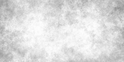 Abstract design with white wall background. stained fabric background . Modern design with Gray paper and white paper and Monochrome texture painted on canvas. Grunge Cement Wall Background.