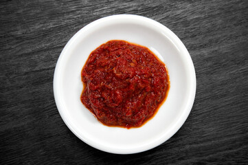 中国四川料理の豆板醤
