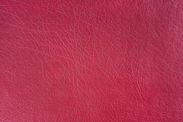 Natural, artificial pink leather texture background. Material for sport items, clothes, furnitre and interior design. ecological friendly leatherette.